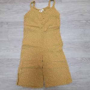 Rylee and Cru Bridgette Jumpsuit in Saffron